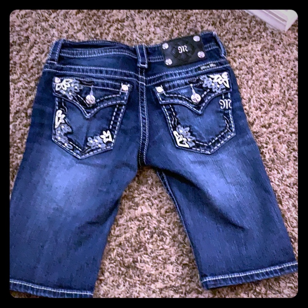Miss Me Bermuda shorts